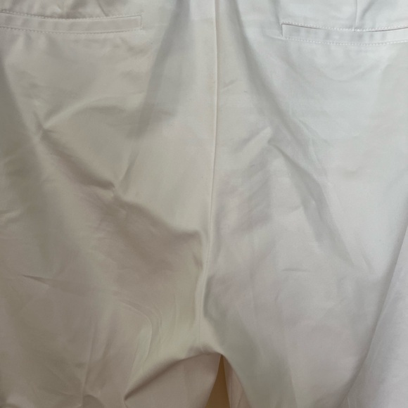 Dockers Ideal Fit Womens White Metro Capri Pants 16 Cotton Casual Stretchy Chic - Picture 10 of 16